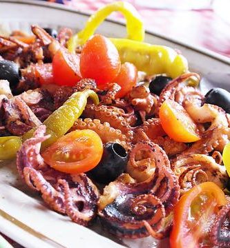 retete de salate cu caracatita