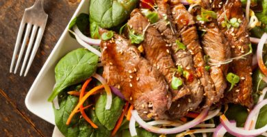 cum se face o salata cu carne de vita