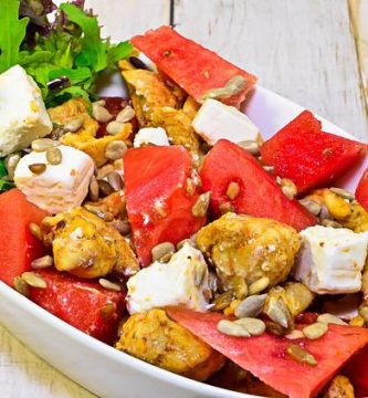 salate cu paste si pui rertete